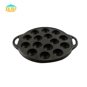 Hot Sell <strong>Round</strong> Cast Iron Bakeware Fried <strong>Egg</strong> Cake Baking <strong>Pan</strong> with Nonstick Coating - Product Image 4