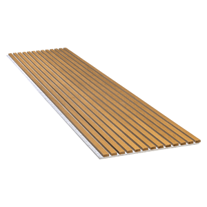 Chinesische 3D-Holzlatten-Wandpaneele Dekorative Schalldämmende Schaumstoff-Akustikwandplatten - Product Image 2
