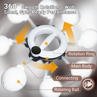Vente en gros 360 °   Appareil d'entraînement des avant-bras à manivelle pour les bras et les épaules, cerceau d'exercice intelligent pour le fitness
