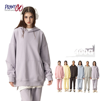 Sweat à capuche oversize en molleton de coton épais personnalisé pour homme, brodé, impression numérique, style streetwear, hiver, vente en gros