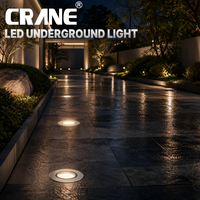 Lampe LED encastrée pour extérieur, jardin, paysage, éclairage de sol, AC85-265V, IP68, étanche, encastrée, pour marches, encastrée dans le sol, lampe de terrasse