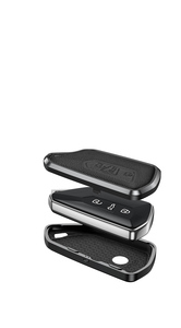 Étui de protection pour clé de voiture en alliage d'aluminium pour <span class=keywords><strong>Volkswagen</strong></span> Golf 8 Lamando Id4x 36 L Crozz T0URAN VW Porte-clés Porte-clés Sac - Product Image 5