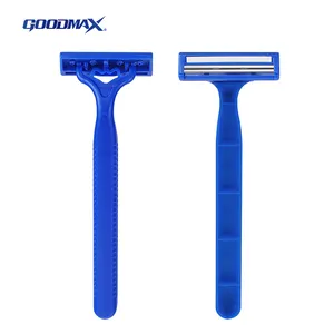 Goodmax nhãn hiệu riêng dao cạo Nhà cung cấp dùng một lần cạo dao cạo và râu tông đơ cho nam giới