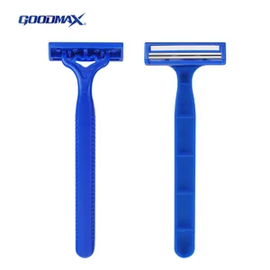 Rasoir de marque privée GoodMax Rasoir jetable et tondeuse à barbe pour hommes