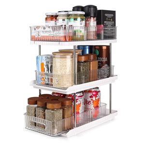 Organiseurs de rangement multifonctionnels de haute qualité pour la maison et la cuisine, organiseurs sous l'évier à 3 niveaux, étagères et supports de rangement - Product Image 4