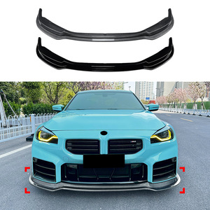 Amp-Z Front Bumper <b>Lip</b> <b>Splitter</b> Carbon Fiber Texture For Bmw M2 G87 2023+ Exterior Modification - Product Image 1