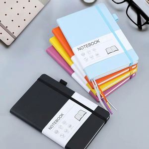 Cuaderno de Viaje A5 con Cubierta de PU, Agenda de Negocios, Diario, con Banda Elástica, Venta al Por Mayor - Product Image 2