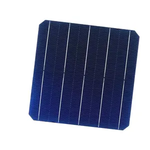 太阳能电池单晶硅片158.75毫米5bb 5.42w-5.72w厂家直销原包单晶