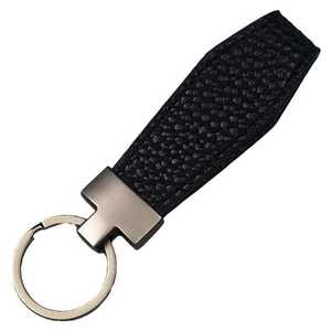 LLavero de coche de cuero de becerro de capa superior llavero de cuero de moda anillo colgante de aleación Cordón de cuero creativo para hombres y <span class=keywords><strong>mujeres</strong></span> - Product Image 1
