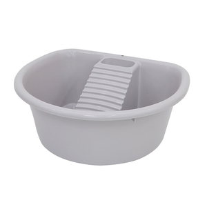 Lavabo à <span class=keywords><strong>main</strong></span> en plastique rond pour la maison - Product Image 1