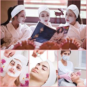 Maihary, diadema de maquillaje de marca bordada con logotipo personalizado, diadema de Spa con cinta mágica, diadema Facial de belleza para niñas y mujeres, deporte - Product Image 6