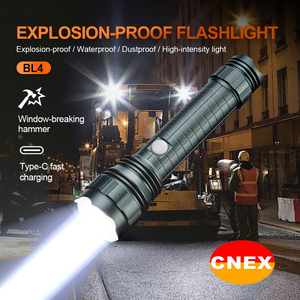 <b>Usb</b> <b>C</b> Charging Explosion Proof Inspection Torch 12 Hours Endurance Aluminum Alloy Industrial Outdoor Emergency Led Flashlight - Product Image 5