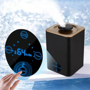 Aroma Humidifier With Humidistatic Function LED Touch Screen Night <b>Light</b> and <b>Timer</b> Setting for Office - Product Image 4