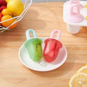 Moldes creativos de helado de verano con 6 compartimentos, fáciles de desmoldar, para hacer paletas de frutas para niños. - Product Image 4