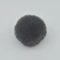 Porte-clés en fourrure bouffante en forme de pompon, lapin, peluche, porte-clés mignon en fourrure pour sac