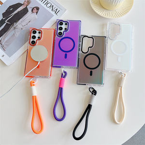 <span class=keywords><strong>Cover</strong></span> Magnetica di Lusso con Effetto Sfumato per <span class=keywords><strong>Samsung</strong></span> S26 <span class=keywords><strong>S22</strong></span> S23 S24 S25Ultra A26 A17 con Cinturino Custodie Antiurto in Acrilico - Product Image 2