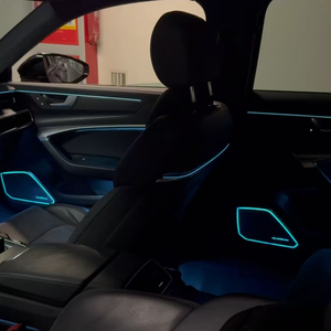 Kit d'éclairage d'ambiance intérieur complet 12V pour Audi A6 A7 C8 2019+ - Améliorez votre éclairage de tableau de bord, console centrale et garnitures de portes - Product Image 4