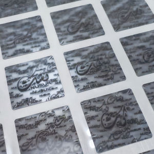 हॉट-सेलिंग थोक कस्टम डिजाइन स्टिकर स्टीरियोस्कोपिक 3 डी लेबल सुरक्षा होलोग्राम स्टिकर पैकेजिंग के लिए स्पष्ट - Product Image 4