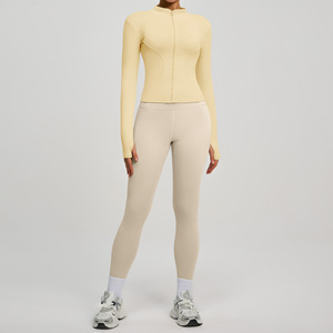 Conjunto Deportivo de Cinco Piezas para <span class=keywords><strong>Yoga</strong></span>, Ajustado, Sólido, Ligero, de Secado Rápido, para Ejercicio al Aire Libre y Running, Modelo 7790 - Product Image 3