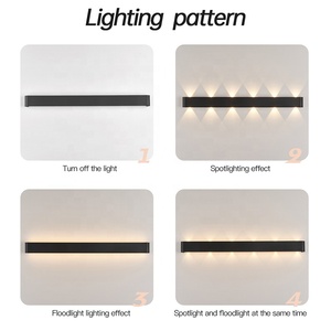 3 modalità di illuminazione decorativa Hotel lampada di lavaggio della <span class=keywords><strong>parete</strong></span> Led striscia di luce della <span class=keywords><strong>parete</strong></span> per soggiorno corridoio <span class=keywords><strong>camera</strong></span> <span class=keywords><strong>da</strong></span> <span class=keywords><strong>letto</strong></span> - Product Image 3