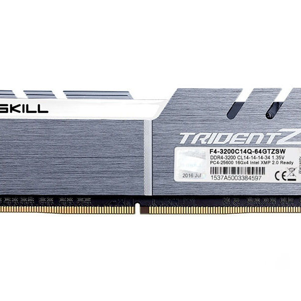 Trident Z 64GB DDR4 3200MHZ Memory Stock Available
