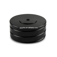 Stabilisateur d'enregistrement en alliage d'aluminium 2-en-1 avec adaptateur 45 pour réduire les vibrations résonantes