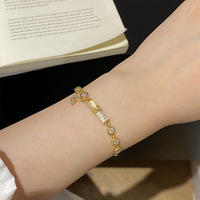 Bracelet en bambou Bowei, argent sterling S925, pierre œil-de-chat, bijoux de luxe scintillants inspirés de la niche