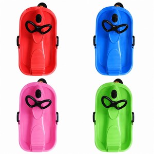 <span class=keywords><strong>Luge</strong></span> à neige directionnelle 82 cm en PP avec corde de contrôle pour enfants, jeux d'hiver sur la neige, logo personnalisé OEM - Product Image 1