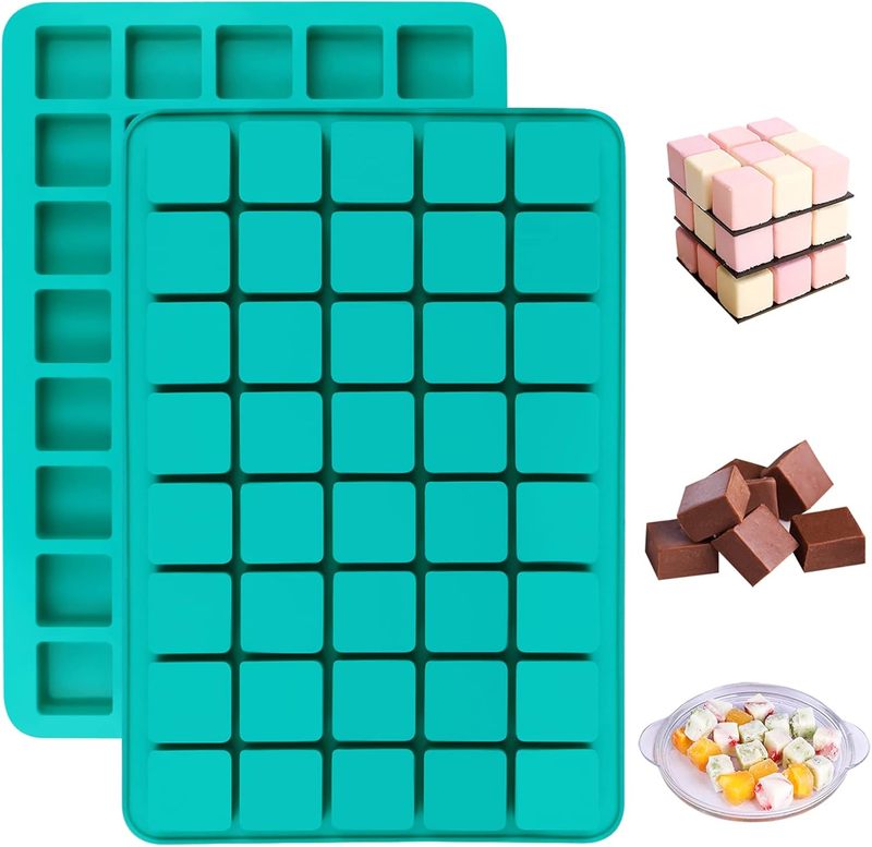 40 Cavity Green Silicone Molds for