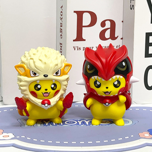 คอลเลกชั่นรูปอะนิเมะ6ชิ้น/เซ็ตโมเดลคอสเพลย์ PVC หุ่นแอ็คชั่นแอนิเมชั่นตุ๊กตาน่ารักของเล่น - Product Image 6