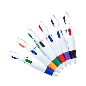 Retractable Ballpoint Pen With Logo Multicolor Macaron Promotion Plastic Gel Ink Pen Custom Logo For Gift