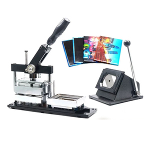 Nút Máy Nhà sản xuất 90*65 mét DIY hình chữ nhật tủ lạnh nam châm nút Huy hiệu máy làm - Product Image 2