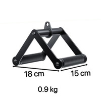 Ensemble de sept poignées d'entraînement légères et creuses pour exercices de force, ensemble de tirages haut/bas pour machine à câble, accessoires d'équipement de fitness