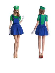 <span class=keywords><strong>Déguisement</strong></span> <span class=keywords><strong>Mario</strong></span> Rouge Classique pour Adulte, Combinaison Amusante pour Halloween, Frère de Luigi, Inspiré de la Télévision et du Cinéma, Fantasia Cosplay - Product Image 6