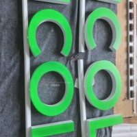Enseigne LED sur rail spécialisée pour intérieur, à film épaissi, pour lettres lumineuses, personnalisable, pour enseignes de chaînes de magasins et projets exigeants