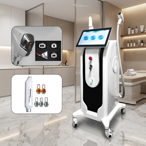 Appareil d'épilation au laser à diode 808 à point de congélation commercial, refroidissement par eau, réduction permanente des poils corporels, machine de salon - Product Image 1