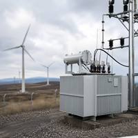 Transformateur immergé dans l'huile de distribution de puissance, type conservateur, 33 kV, 1000 kVA, à noyau en acier CRGO, personnalisé ONAN, fourni par l'usine
