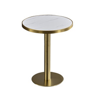 Table basse en bois moderne et durable, cadre en métal doré élégant, légère, facile à assembler, écologique, meubles de maison, salon