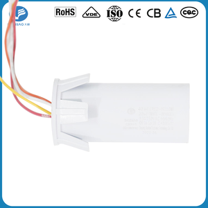 Dazhao <span class=keywords><strong>CBB60</strong></span>ตัวเก็บประจุเรซินอีพ็อกซี่สำหรับมอเตอร์ AC 50/60Hz, ตัวเก็บประจุสตาร์ทมอเตอร์35/45/50/60uF 440V ทนทานต่อ5% MOQ 50 - Product Image 3