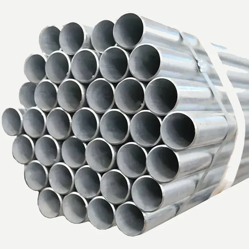 Tubo de ferro galvanizado de 6 polegadas com 0.9 mm de espessura para decoração, entrega rápida
