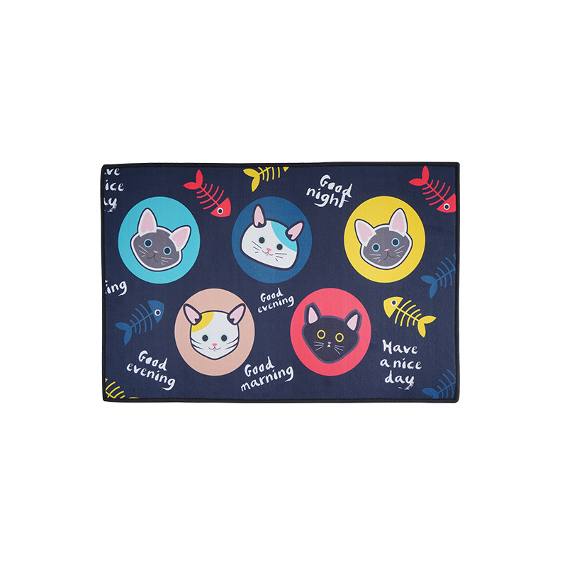 Tapis pour chat en arête de poisson