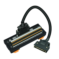 Servo SCSI50 SCSI 50 Feder klemmen Breakout Board DIN-Schienen montage 50-poliges 0,05 "Mini D-Band/MDR-Buchsen schnitts telle modul