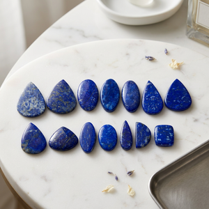 Piedras Preciosas de Lapislázuli, Formas Mixtas, Pulimentadas, Mineral Azul Suelto para Joyería, Joyería Konain de Afganistán, 5mm-30mm - Product Image 4