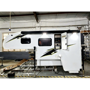 Camper de camionnette à toit rigide en FRP, <span class=keywords><strong>caravane</strong></span> légère et démontable avec salle de bain et cuisine pour les voyages tout-terrain - Product Image 1