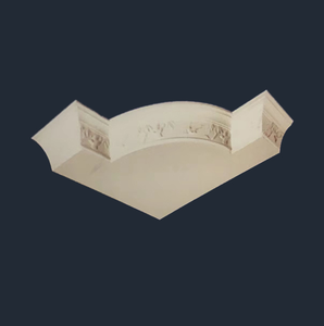 High quality Fiberglass Decorative interior <strong>Plaster</strong> <strong>of</strong> <strong>Paris</strong> Corner Ceiling <strong>Moulding</strong> Molds <strong>for</strong> sale - Product Image 3