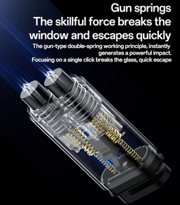 Yesido C248 pointe de marteau en acier au tungstène Base adhésive magnétique marteau de sécurité pour l'évasion - Product Image 4