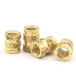 Nóng chảy đồng thau ren chèn tùy chỉnh nhiệt chèn Nut Kit Kích thước M1.2 M2 M2.5 M3 M4 M5 M6 M8 M10 M12 6-32 8-32 1/4-20 cho các loại hạt - Product Image 2