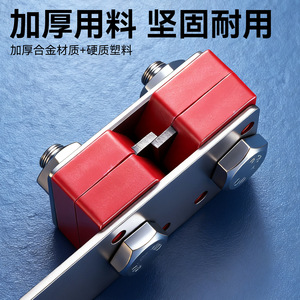 Niu Xiang 1608 Plastic Steel Strap Splitter Stainless Steel Blade Industrial Grade Red Color For Braided Straps - Product Image 4