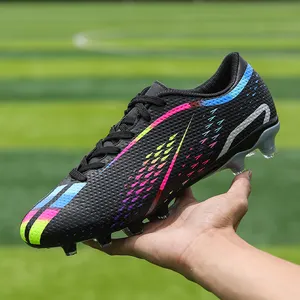 2024 New Low Ankle Football Shoes Outdoor Chaussures De Football Shoes Men Women Soccer Shoes For Kids