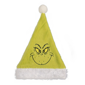 Grinch <b>Christmas</b> Hat Plush Cartoon Hat Factory Direct Sale Polyester Eco-Friendly Festive Decoration <b>Prop</b> - Product Image 3